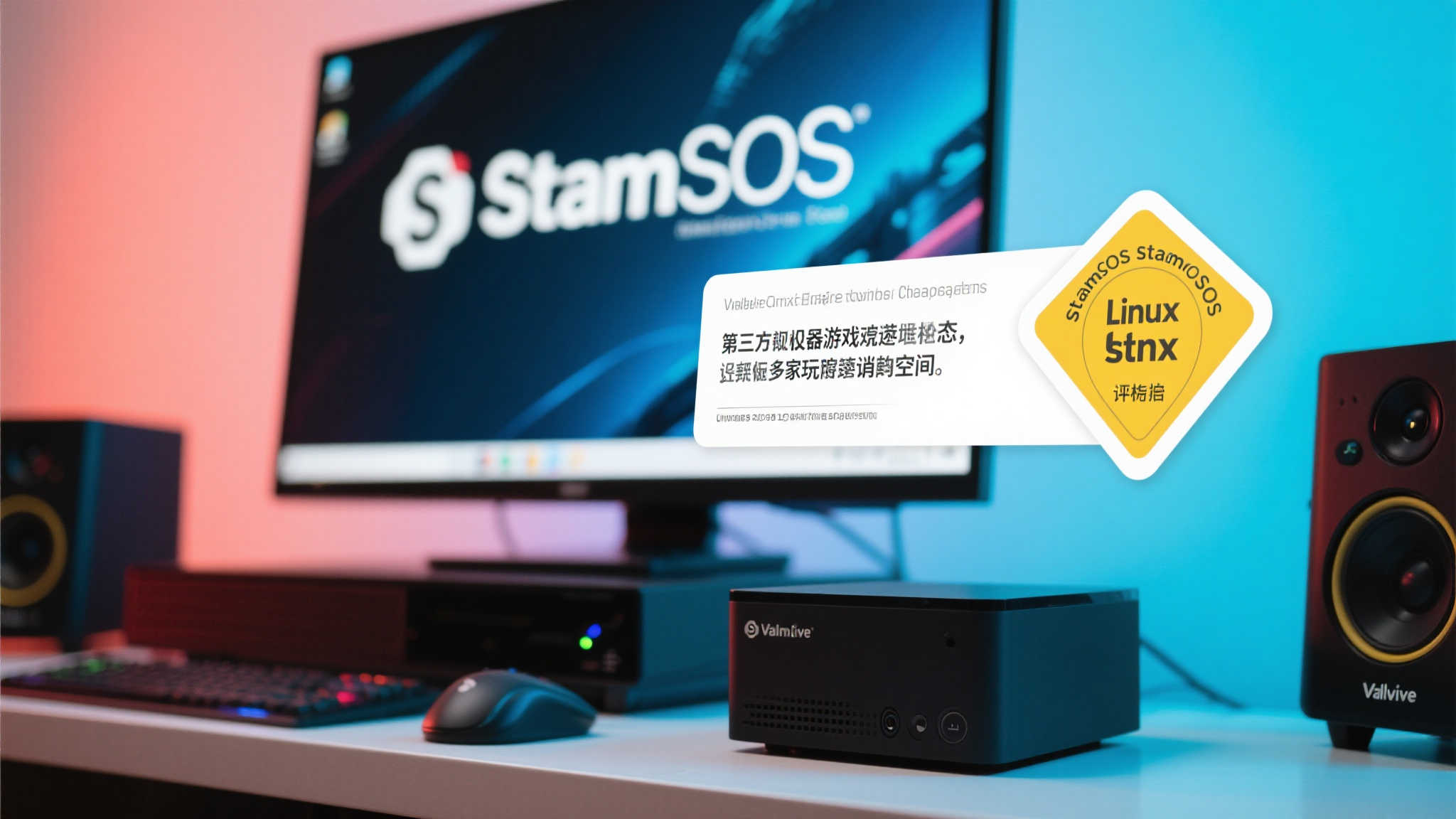 在游戏玩家的世界里，SteamOS早已成