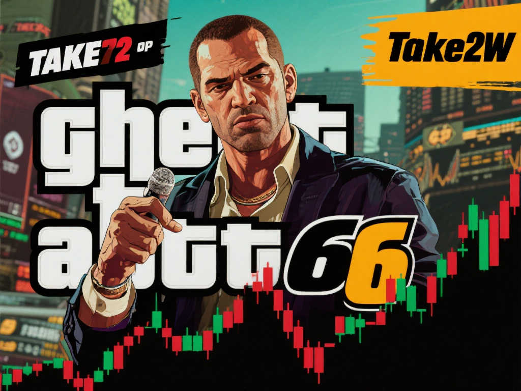 GTA6延期发布,TakeTwo母公司股价瞬间暴跌! GTA6延期发布,TakeTwo母公司股价瞬间暴跌!