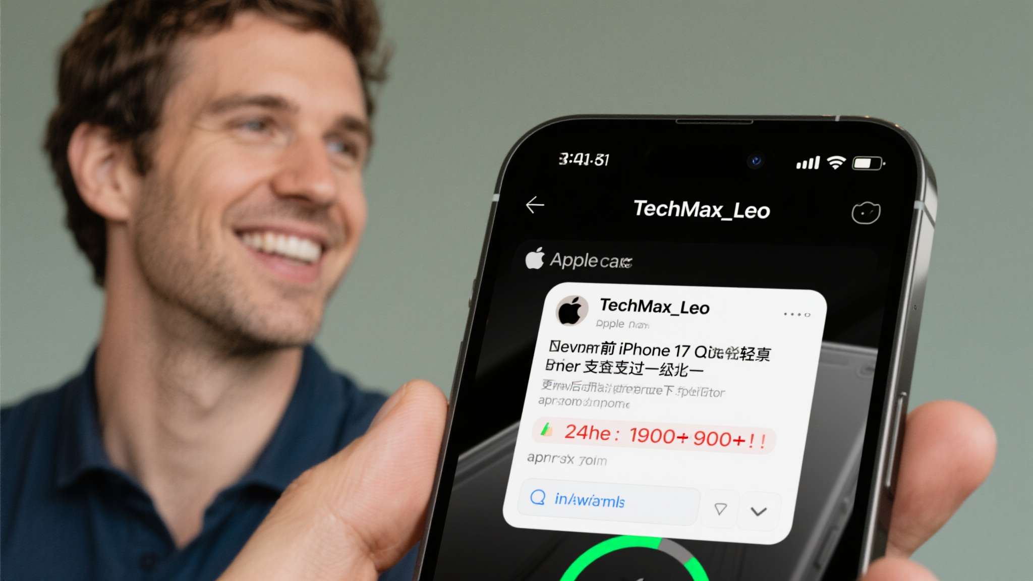 iphone17电池续航 以一位名为"TechMax_Leo"的用户为例,他在Apple社区发帖称,更新前